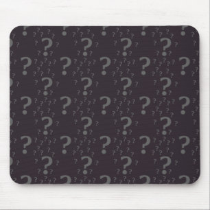 Rätsel grau mousepad