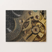 Rätsel: Messing Herzhaft. Uhrwerk