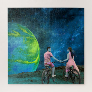 RÄTSEL: Paarradtour auf dem Mond im Weltraum