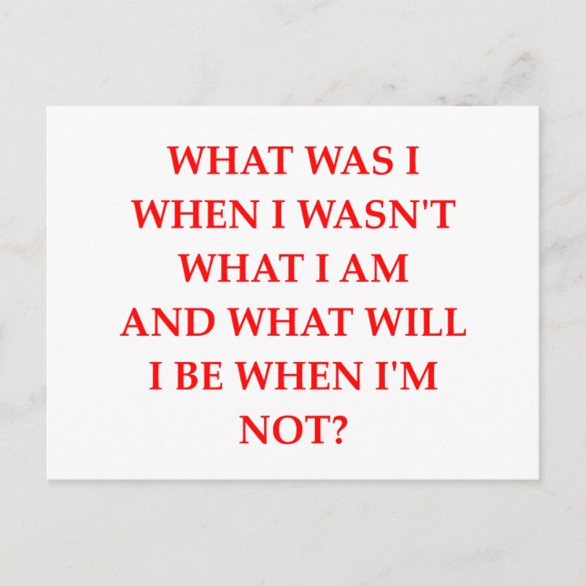 Rätsel Postkarte (Vorderseite)