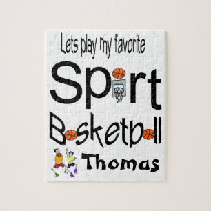 Rätsel Spielen wir unseren Lieblingssport Basketba