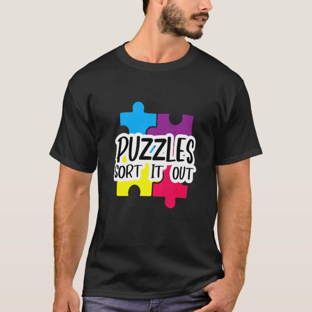Rätsel T-Shirt (Vorderseite)