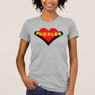 Rätsel über dem Herzen T-Shirt