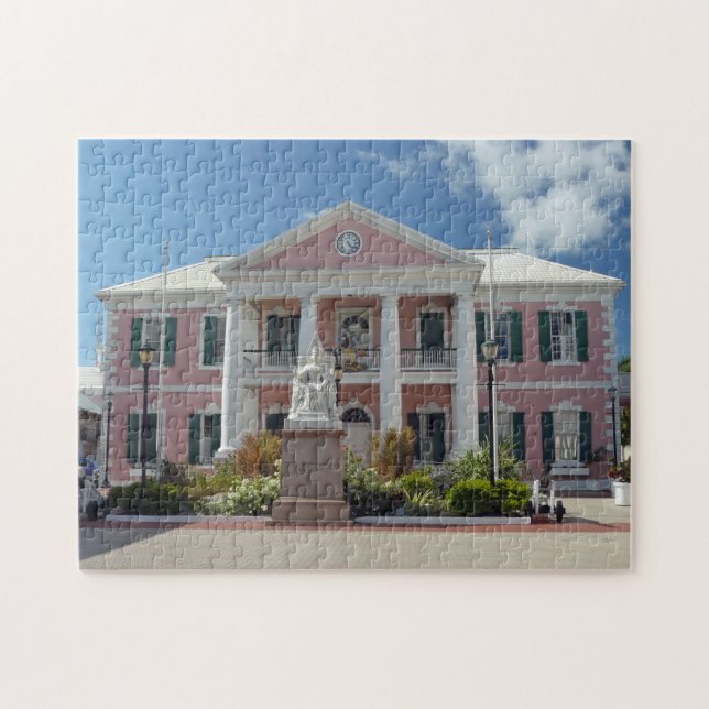 Rätsel zum Gebäude des Bahamas-Parlaments (Horizontal)