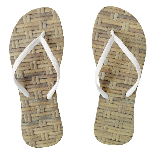 Rattan Flip Flops (Fußbett)