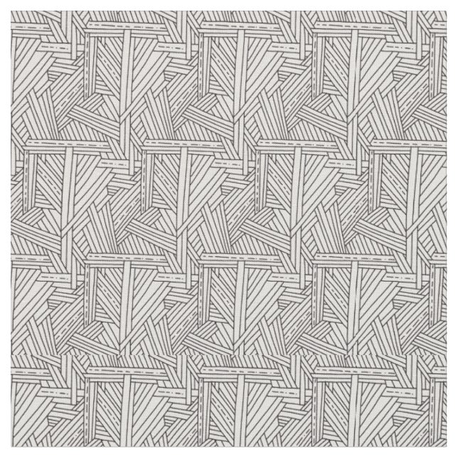 Rattan-Liniengitter  Stoff (Nahaufnahme)