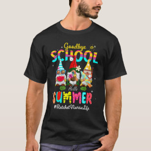 Ratte Krankenpfleger Gnom Auf Wiedersehen Schule H T-Shirt