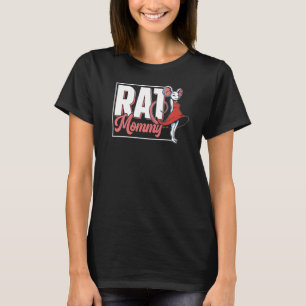 Ratte Mommy Animal Rats Niedliche Mama Mutter Mama T-Shirt