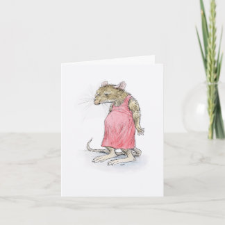 Ratten! Besiegte Rattenkarte Karte