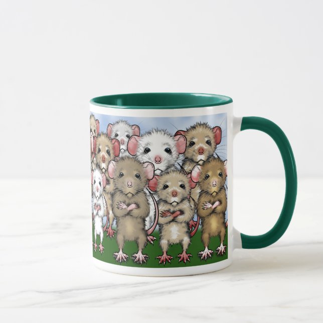 Ratten-Bündel-Kaffee-Tee-Tasse Tasse (Rechts)