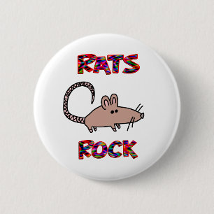 Ratten-Felsen Button