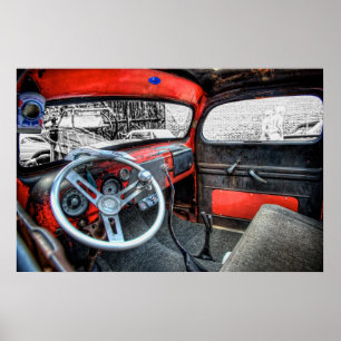 Ratten-Innenraum Poster