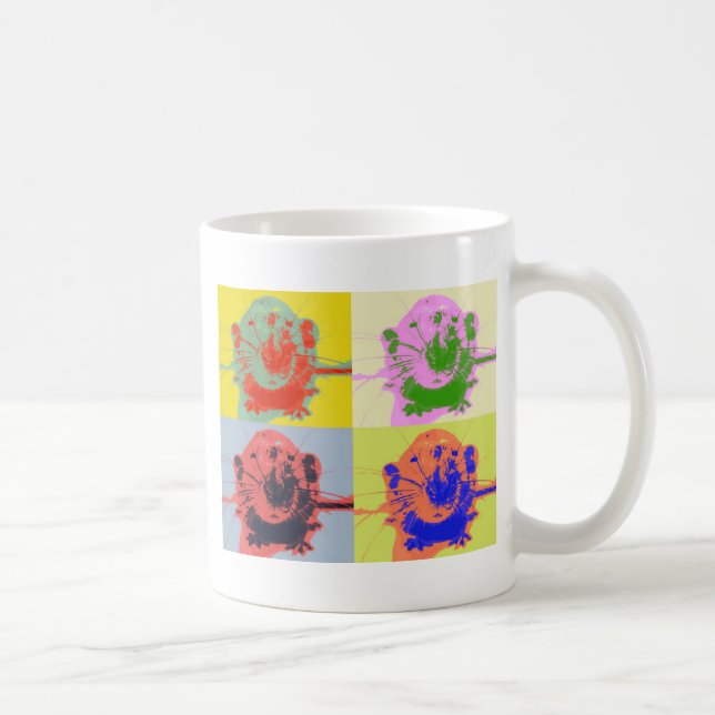 Ratten Kaffeetasse (Rechts)