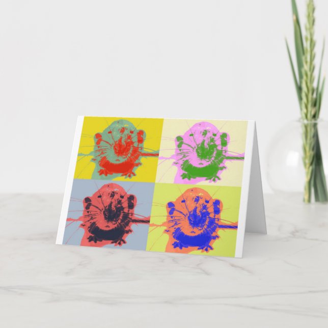 Ratten Karte (Vorderseite)