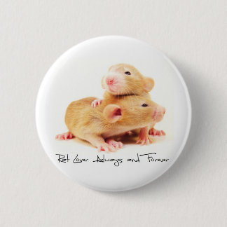 Ratten-Liebhaber immer und für immer Button