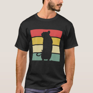 Ratten Mama Mutter Vintag Retro T-Shirt