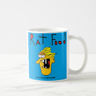 Ratten-Nahrungsmittelkaffee-Tasse: Fisch-Absolvent Kaffeetasse