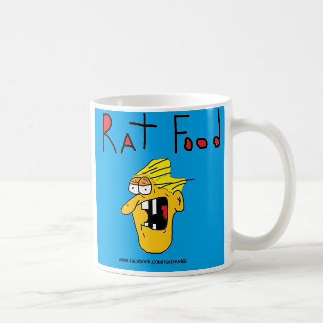 Ratten-Nahrungsmittelkaffee-Tasse: Fisch-Absolvent Kaffeetasse (Rechts)