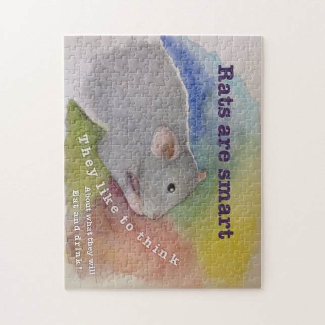 Ratten sind intelligentes Puzzle (Vertikal)
