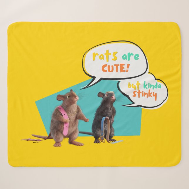 Ratten sind Niedlich, aber Kinda Stinky Sherpadecke (Vorderseite (Horizontal))