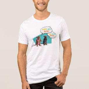 Ratten sind Niedlich, aber Kinda Stinky Tri-Blend Shirt