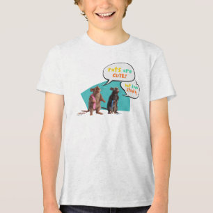 Ratten sind Niedlich, aber Kinda Stinky Tri-Blend Shirt