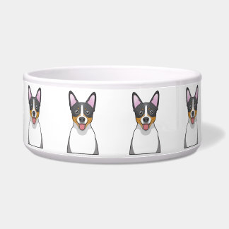 Ratten-Terrier-Cartoon Napf