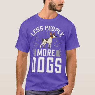 Ratten Terrier Hund Welpen Besitzer Liebhaber _18 T-Shirt