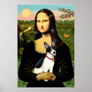 Ratten Terrier - Mona Lisa Poster
