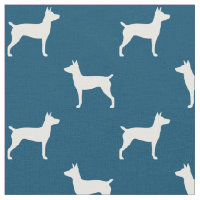 Ratten-Terrier-Silhouette-Muster