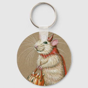 Ratten-Teufel-Halloween-Schlüsselanhänger Schlüsselanhänger