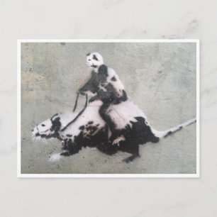 Rattenrennen Postkarte