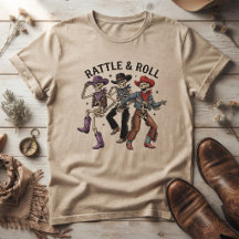Rattle & Roll Skelett Cowboys Western Tanz