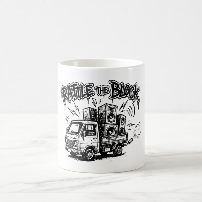 Rattle The Block Kaffeetasse (Mittel)