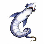 Rattleshark Fotoskulptur Magnet<br><div class="desc">Rattleshark Magnet.  Verfügbar in 2 Größen.</div>