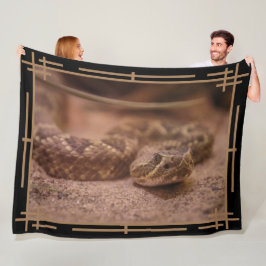 Rattlesnake Fleecedecke