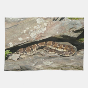 Rattlesnake im Shenandoah-Nationalpark Geschirrtuch