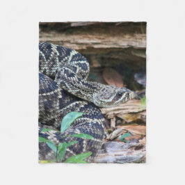 Rattlesnake In The Wild Fleecedecke
