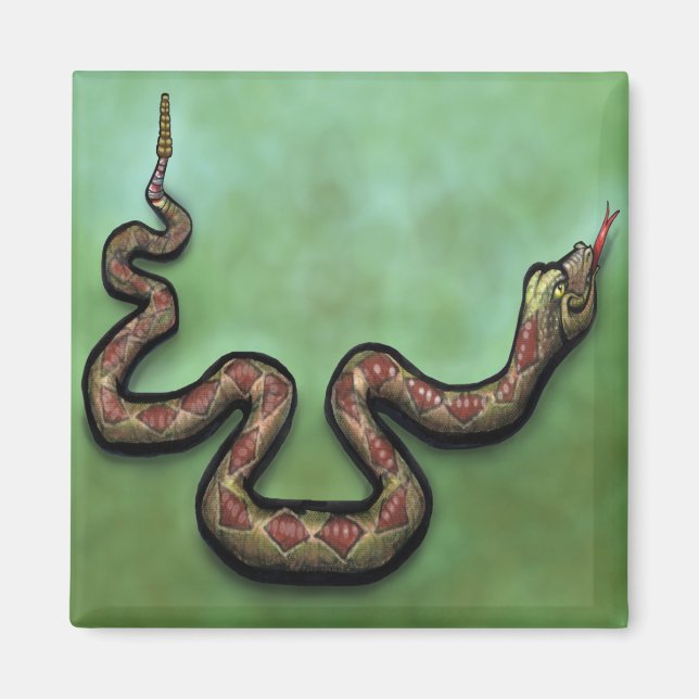 Rattlesnake Magnet (Vorne)