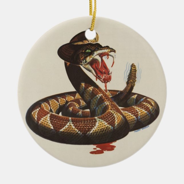 Rattlesnake Ornament (Vorne)