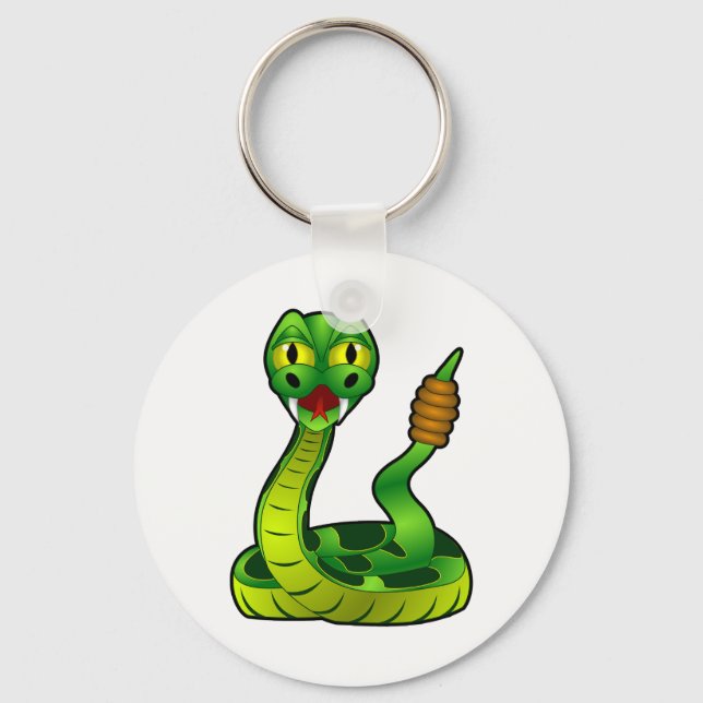 Rattlesnake Schlüsselanhänger (Vorderseite)