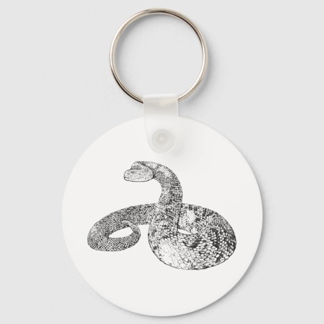 Rattlesnake Schlüsselanhänger (Vorderseite)