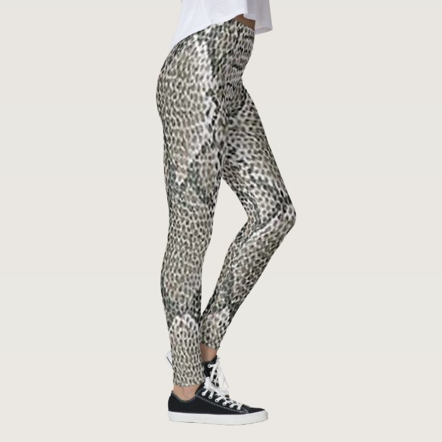Rattlesnake Skin Muster Leggings (Rechts)