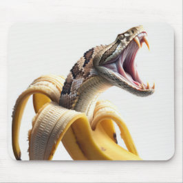 Rattlesnake und Bananenfusion Mousepad