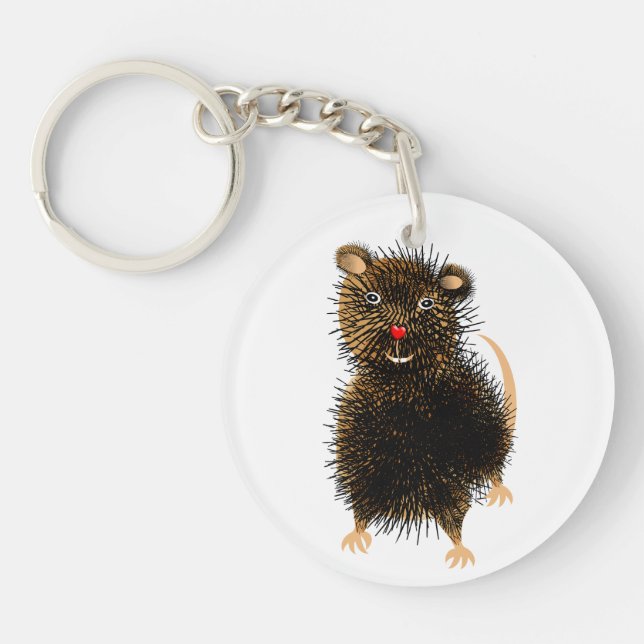 Ratty Mignonne Whimsical Animal Rat (Devant)