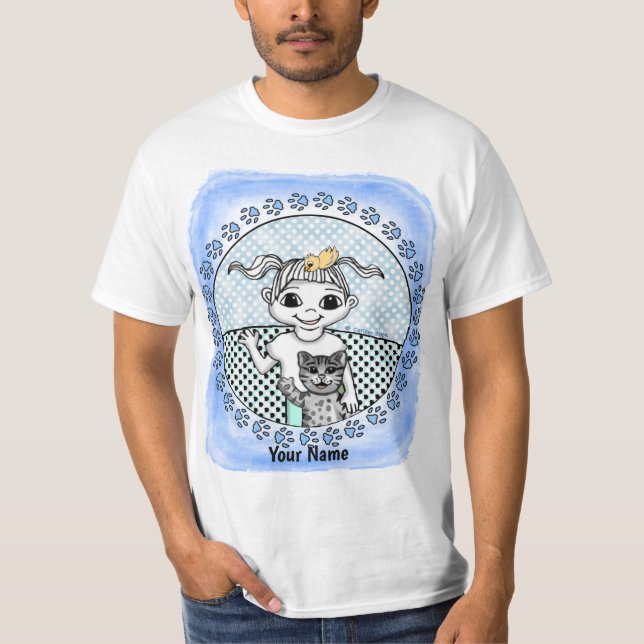Ratzy Cat und Bitzy T - Shirt (Vorderseite)