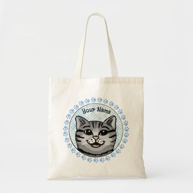 Ratzy Katzen Gesicht  Tragetasche (Vorne)