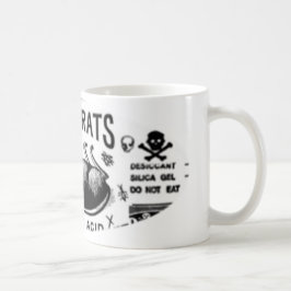 Rau auf Ratten Kaffeetasse
