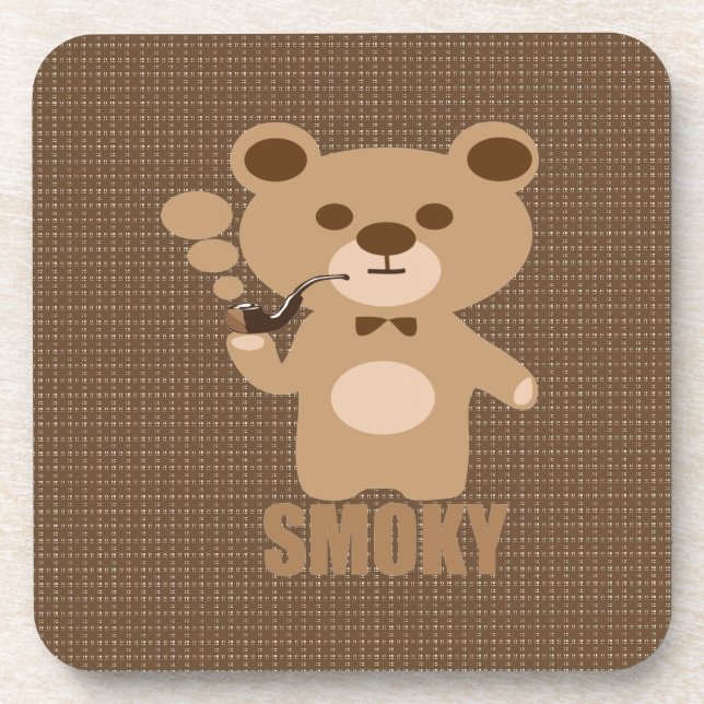 Raubbär Untersetzer (Vorderseite)