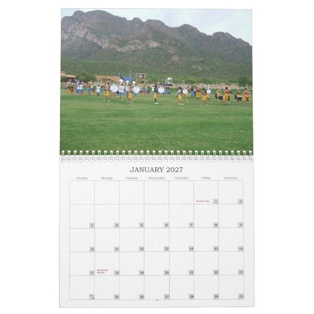 Räuber 2008 12-monatiger Kalender (Jan 2027)